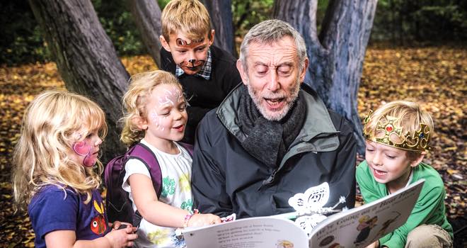 Highland Spring creates Nation's Biggest Fairytale with Michael Rosen