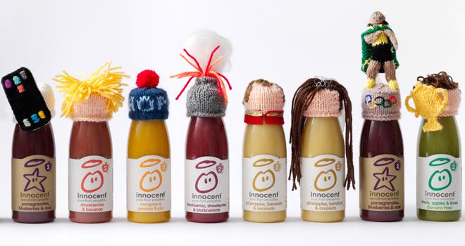 smoothies with hats