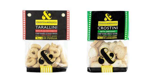 Waitrose to stock new savoury snacks from Crosta & Mollica