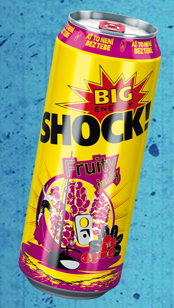 Big Shock! Fruity energy drink