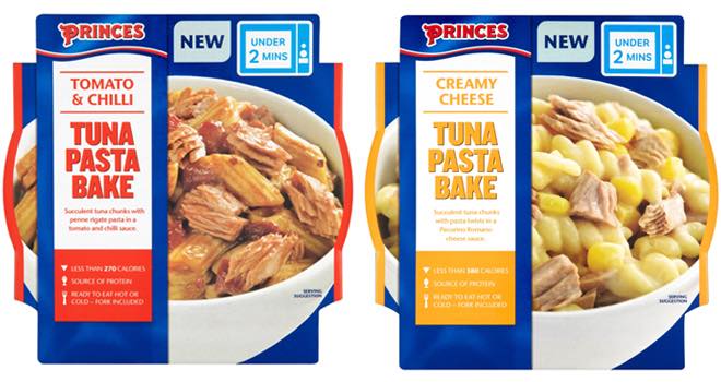 Princes launches UK's first range of ready-to-eat tuna ready meals