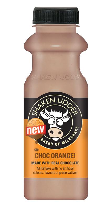 Choc Orange Milkshake by Shaken Udder