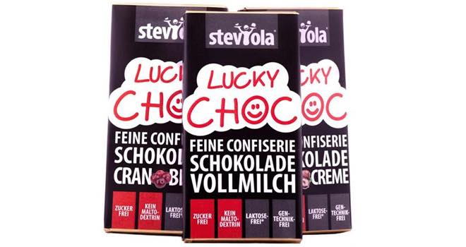 Steviola Lucky Choc sugar-free chocolate bars