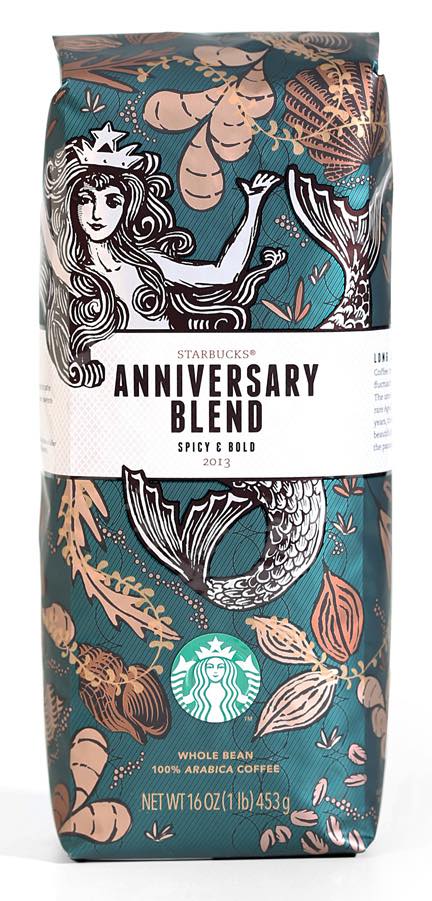 Starbucks Anniversary Blend Spicy & Bold 2013