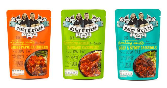 Hairy Dieters low-fat cooking sauces