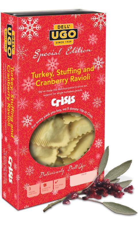 Special Edition Turkey, Stuffing and Cranberry Ravioli from Ugo Foods
