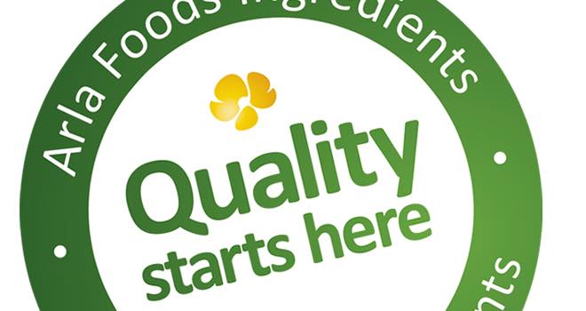 Arla Foods Ingredients launches 'Quality starts here' brand platform