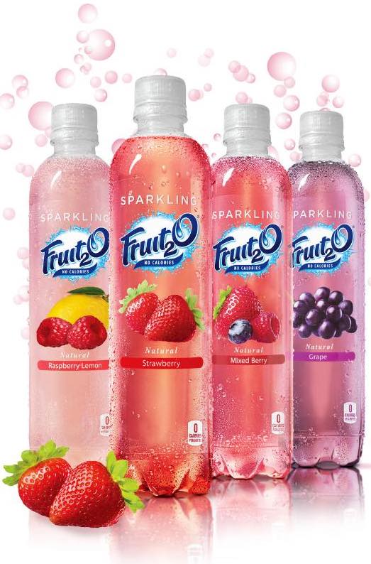 Sparkling Fruit2O flavoured water by Sunny Delight