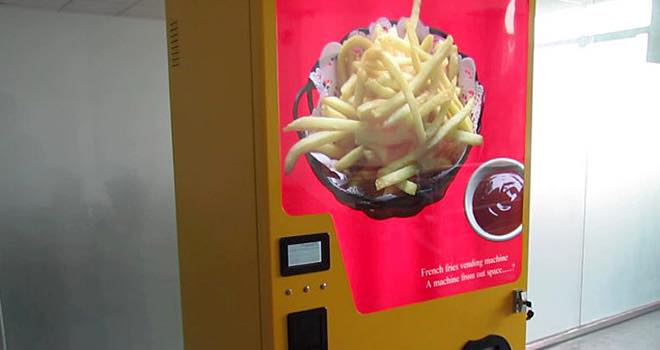 Beyondte Technology invents French fries vending machine