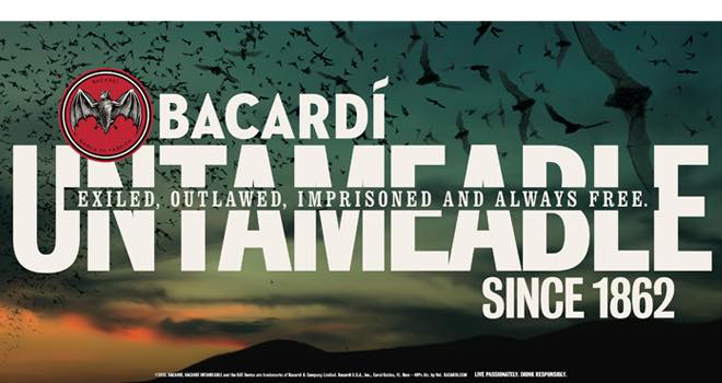 New Bacardi campaign is called 'Untameable Since 1862'