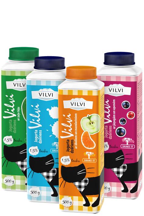 Vilvi launches new line of yogurt drinks
