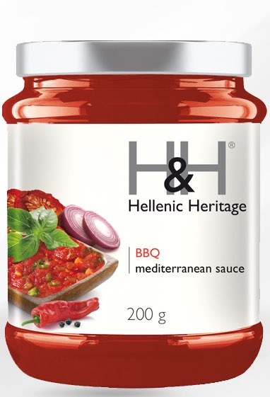 H&H Hellenic Heritage BBQ Mediterranean Sauce