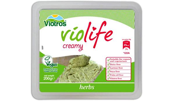 Violife Creamy spreads by Viotros