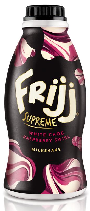 Frijj Supreme launches White Choc Raspberry Swirl
