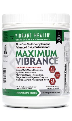 Maximum Vibrance dietary supplement powder from Vibrant Health