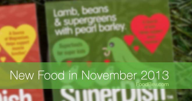 A gallery of new food products for November 2013