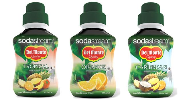 Del Monte teams up with SodaStream to produce new syrups
