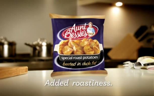 Aunt Bessie's promotes roast potatoes in new UK advert