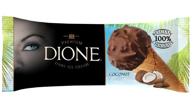 Premium Dione Coconut Dairy Ice Cream
