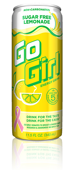 Go Girl Energy Drink Sugar Free Lemonade by Nor-Cal