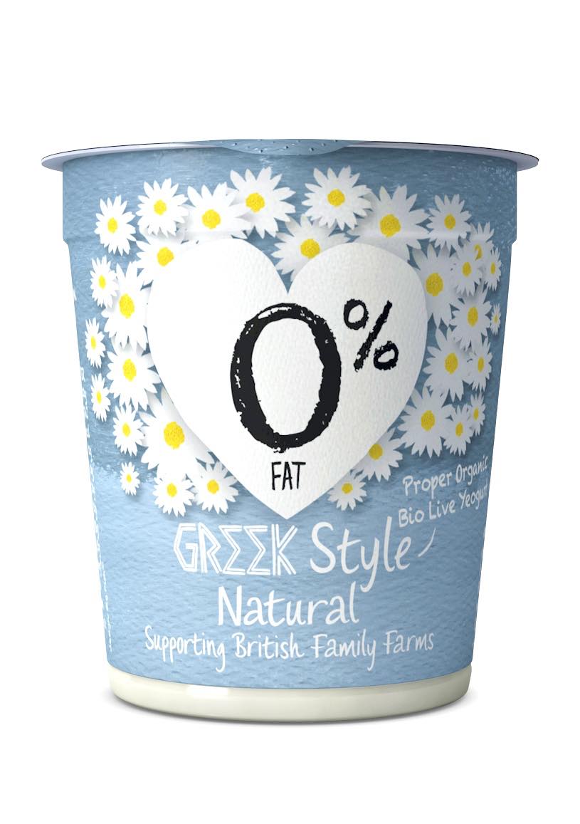 Yeo Valley 0% Fat Greek Style Natural Yogurt