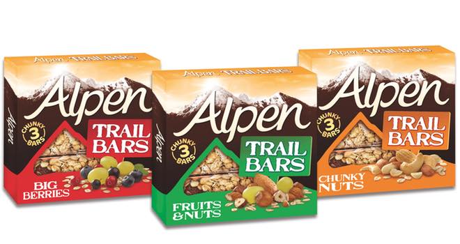 Alpen launches Trail Bars