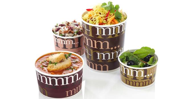 Mmm premium quality paper containers by Huhtamaki