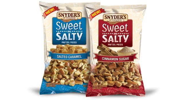 Snyder's of Hanover adds new flavours to Pretzel Pieces range