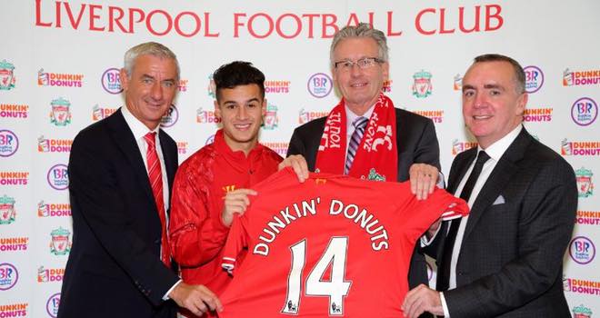 Dunkin' Brands signs multi-year deal with Liverpool Football Club