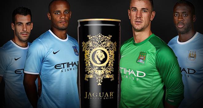 Jaguar Energy becomes official energy drink partner of Manchester City FC