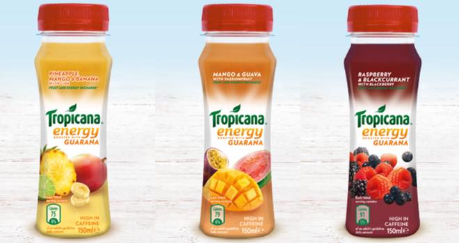 Tropicana releases energy drink range