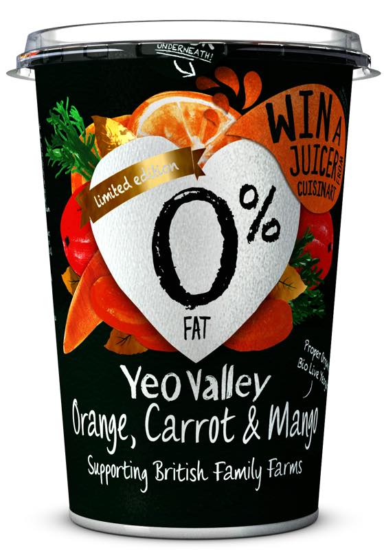Yeo Valley launches yogurt with vegetable as a key ingredient
