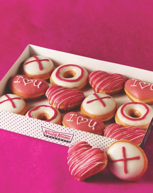 Krispy Kreme UK Valentine's Day 2014 collection