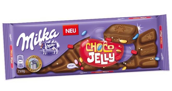 Milka releases Choco Jelly bar