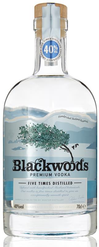 Blackwoods Botanical Vodka is redeveloped and infused with botanicals