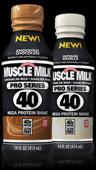 Muscle Milk's Pro Series 40 Protein Shakes