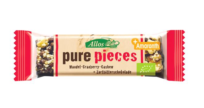Allos Pure Pieces snack bar