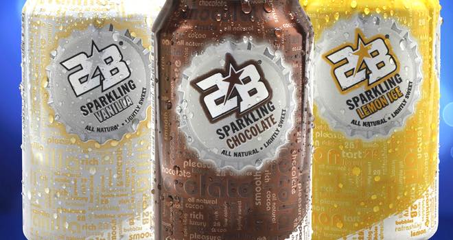 2B Sparkling in Rexam 12oz cans