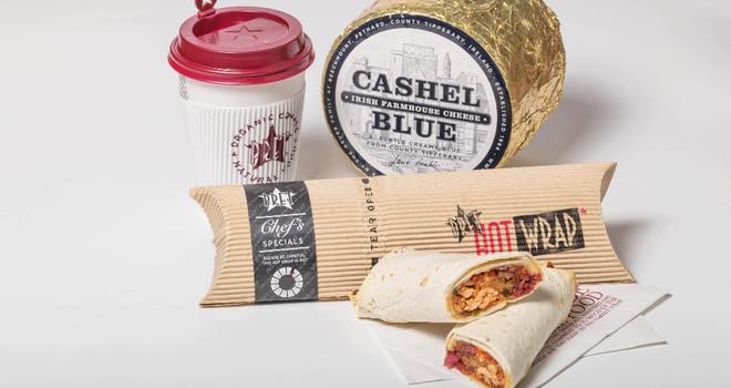 Cashel Blue chosen for Pret A Manger Signature Wrap