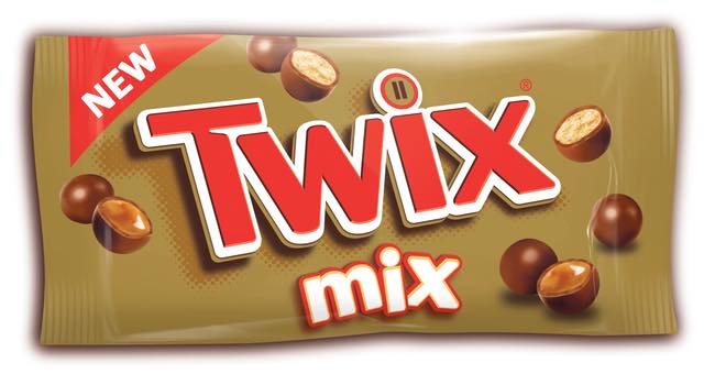 Twix Mix in single format by Mars Chocolate