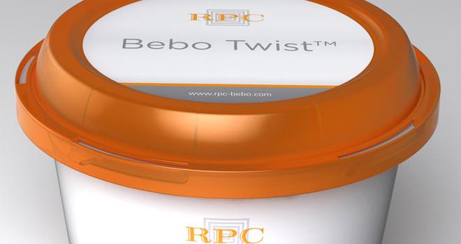 Bebo Twist recloseable food packaging concept from RPC Bebo Plastik