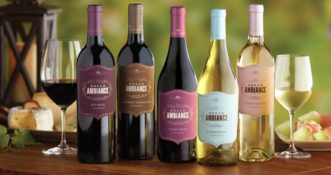 Belle Ambiance wines from Delicato Family Vineyards