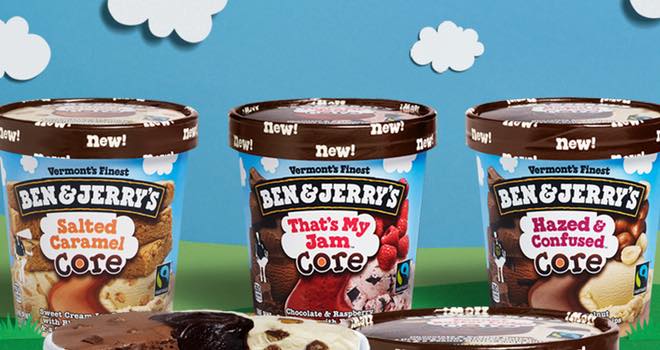 Ben & Jerry's expands Core 2014 ice cream range with four new flavours