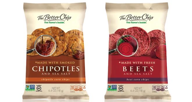 Two new flavours in The Better Chip snack range