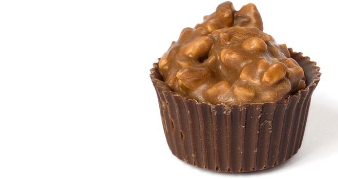 Nuts feature in almost a third of all chocolate confectionery products