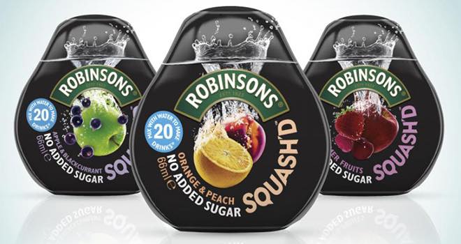 Robinsons Squash'd water enhancers