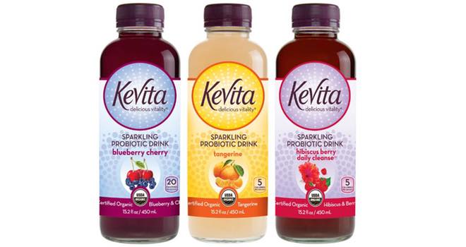 Three new flavours for 2014 in KeVita Sparkling Probiotic Drink range