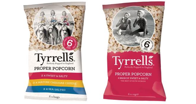 New Popcorn Multipacks from Tyrrells