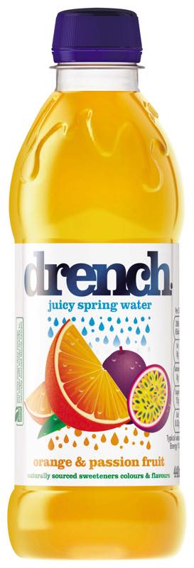 Britvic unveils new label design for Juicy Drench