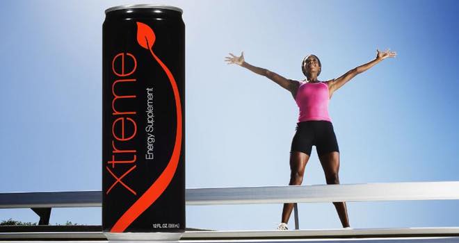 Xtreme Energy Supplement in Rexam Sleek cans